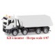 MAN TGS M E6 camion benne blanc 8x4 (kit à monter)