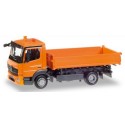 MB Atego '13 camion tri-benne orange
