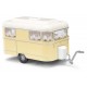 caravane "Brillant Nagetusch" 1958 beige