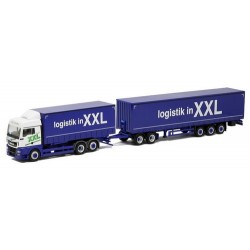 MAN TGX XLX E6 camion + rqe Eurocombi "Logistics in XXL"