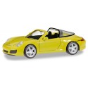 Porsche 911 Targa 4 jaune racing