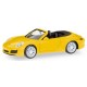 Porsche 911 Carrera 4S Cabrio jaune racing