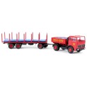 MB LPS 1620 camion + rqe plateau Pte bâche "Circus Krone"