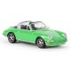 Porsche 911 Targa vert vif