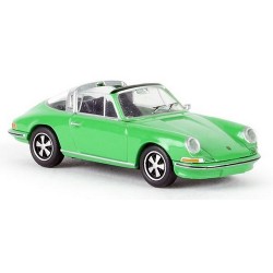 Porsche 911 Targa vert vif