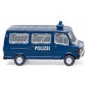MB 207 D minibus protégé per une grille de la "Polizei"