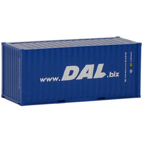 container 20' dry crénelé "DAL"