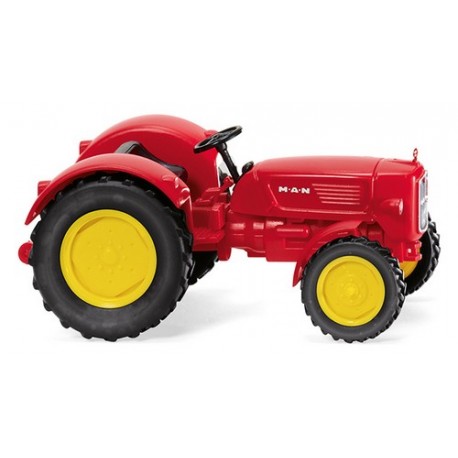Tracteur agricole MAN 4R3 rouge (1961-62)