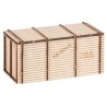 Caisse en bois (kit à monter) - Taille : 51 x 27 x 24 mm