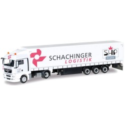 MAN TGX XLX + semi-rqe tautliner "Schachinger Logistik SHP 10 jahre" (Austria)