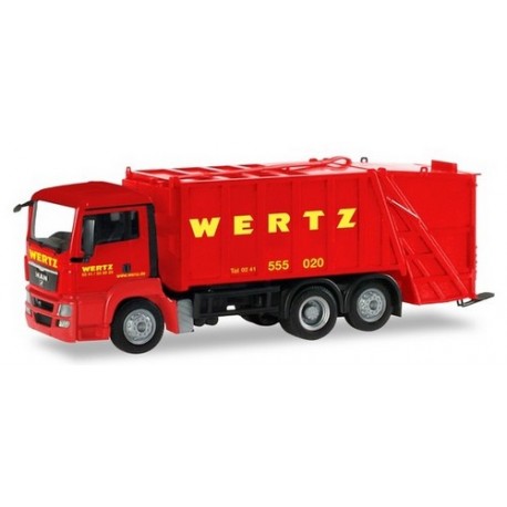 MAN TGS M E5 camion poubelle "Wertz"