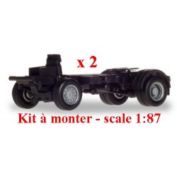 Set de 2 châssis Tracteurs Scani CG 4x4 17 (kit à monter)