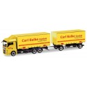 MAN TGX XLX camion + remorque Porte caisses tautliner "Carl Balke GmbH"