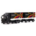 Scania 124 camion + remorque Pte caisses bâchées "Ziegelmeier"