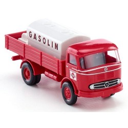 MB LP 321 (1957) camion plateau avec citerne "Gasolin"