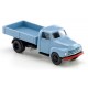 Opel Blitz (1952) camion plateau à ridelles bleu ciel