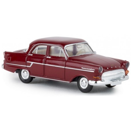 Opel Kapitän berline 1956 rouge bordeaux