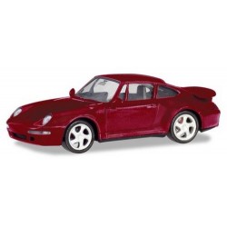 Porsche 911 Turbo (993) rouge arena métallisé