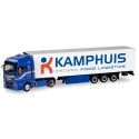 MAN TGX XXL E6  + semi-remorque frigorifique  "Kamphuis" (NL)