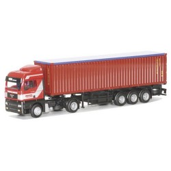 MAN TGA XLX + semi-rqe Pte container 40' Open Top "ACL" (Acos)