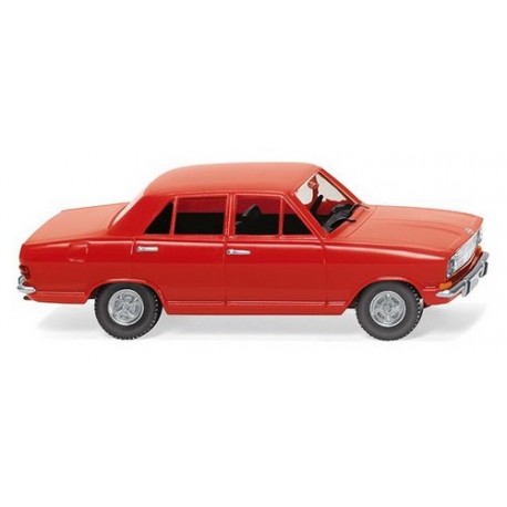 Opel Kadett B berline (1967) rouge trafic