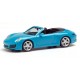 Porsche 911 Carrera 2 Cabrio bleu turquoise