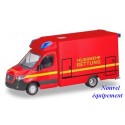 MB Sprinter ambulance Fahrtec RTW "Feuerwehr" (nouvelle cellule)