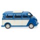 DKW minibus (1955) bleu et blanc perle