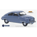 Saab 92 berline 2 portes bleu pigeon (1950)