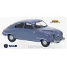 Saab 92 berline 2 portes bleu pigeon (1950)