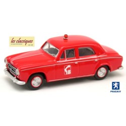 Peugeot 403 berline 8cv "Sapeurs Pompiers 18"