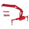 Grue Hiab X-HIPRO 232 E-3 rouge avec crochet
