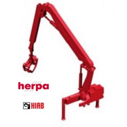 Grue forestière Hiab X-HIPRO 232 E-3 rouge