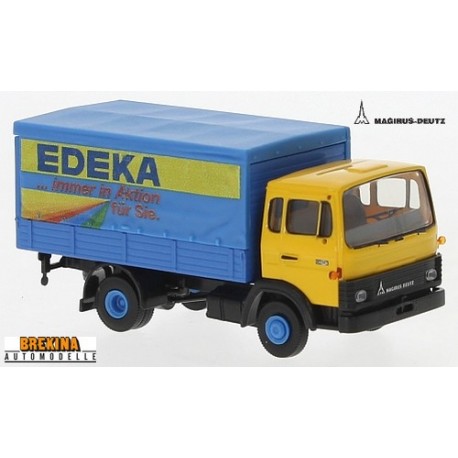Magirus-Deutz MK 130M8 (1971) camion bâché "Edeka Aktion"