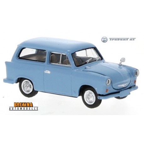 Trabant P50 Kombi (1960) bleu ciel