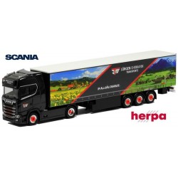 Scania CS HD + semi-remorque tautliner "Ehrmann Transporte"