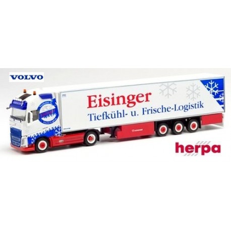 Volvo FH XL 13 + semi-remorque frigorifique "Eisinger"