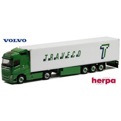 Volvo FH GL 13 + semi-remorque frigorifique "Traveco" (CH)