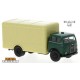 MAN 10.212 camion fourgon sans marquage  (1960) vert et beige