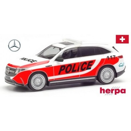 MB EQC SUV électrique "Police suisse"