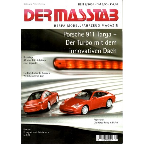 Der MaBstab 06/2001 (revue Herpa)