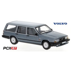 Volvo 740 Kombi (1985) bleu métallisé - Gamme PCX87
