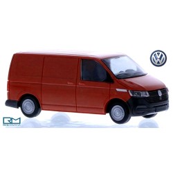 VW T6.1 fourgon rouge