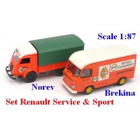 Set Renault Galion & Saviem SG2 "Renault Service et Renault Sport"