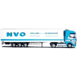 MAN TGA XXL + semi-remorque frigorifique "NVO Holland-Scandinavie" (NL)