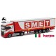 Iveco S-Way + semi-remorque tautliner "SMET" (Italie)