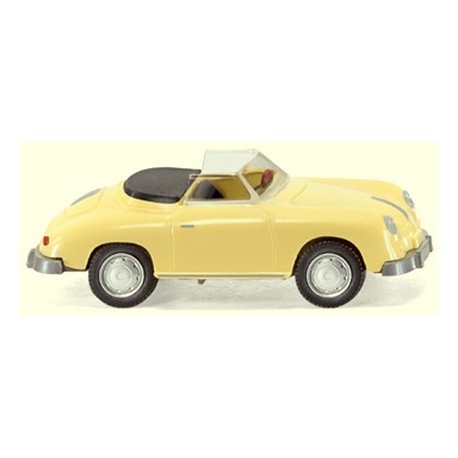 Porsche 356 A cabrio jaune 1948
