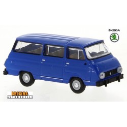 Skoda 1203 minibus (1969) bleu trafic