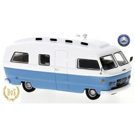 MB L 206 Camping-Car "Orion II" bleu et blanc (1975)