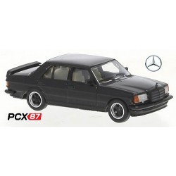 MB berline 4 portes (W123 AMG - 1980) noire  - Gamme PCX 87